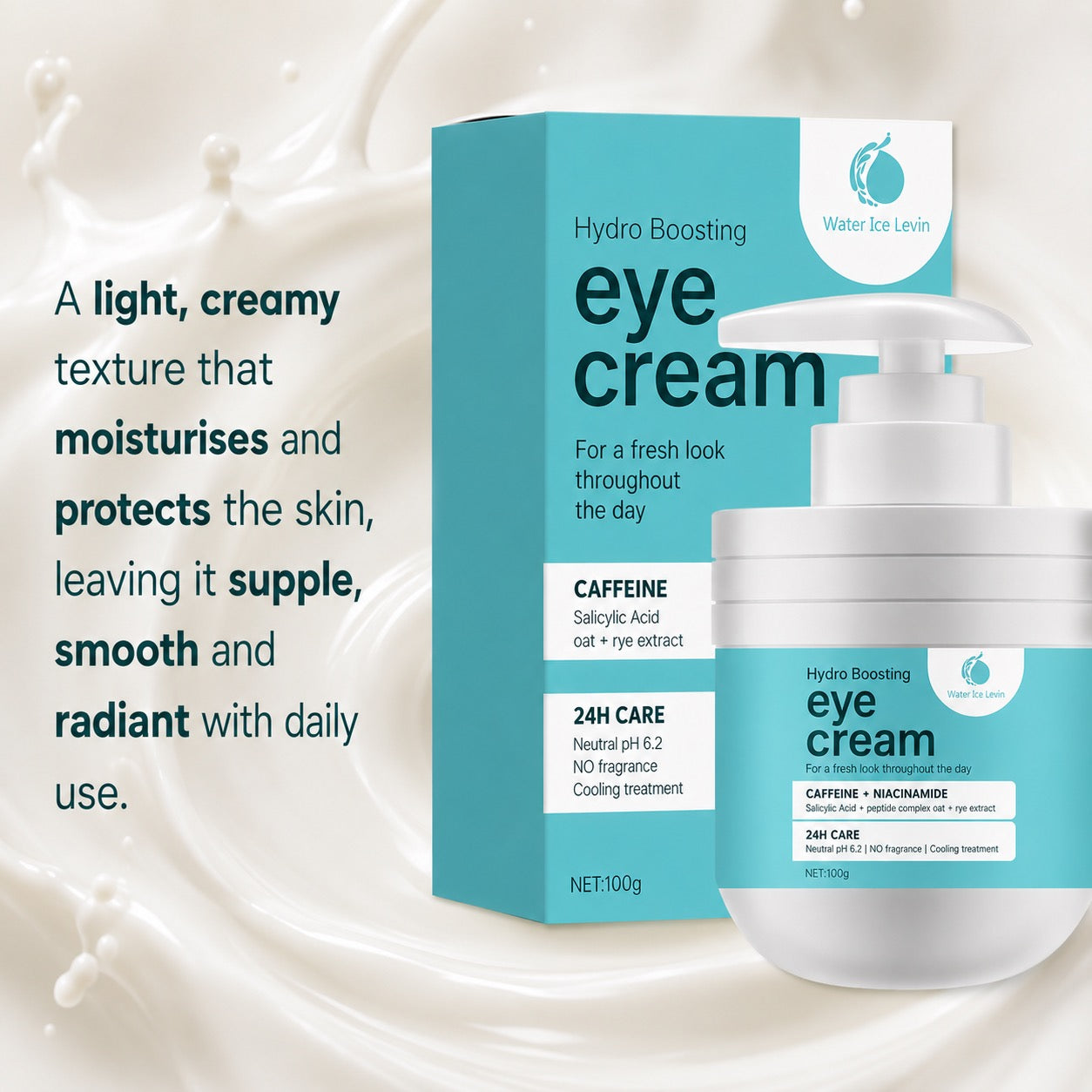 WATER ICE LEVIN - Hydrating Boosting Eye Cream